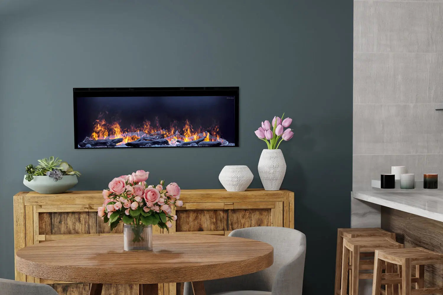 Dimplex 46'' Opti-Myst Linear Built-In Electric Fireplace Dimplex