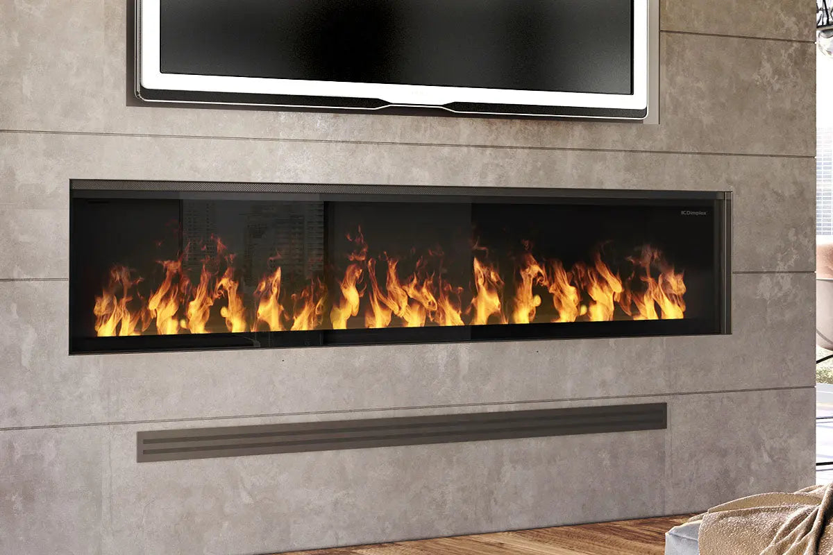 Dimplex 86'' Opti-myst Linear Built-In Electric Fireplace Dimplex