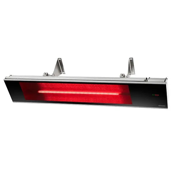 Dimplex - DIR Series 36" Indoor/Outdoor Wall-Mounted Electric Infrared Heater (1500W 120V) - DIR15A10GR - Agent BBQ