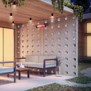 Dimplex - DIR Series 36" Indoor/Outdoor Wall-Mounted Electric Infrared Heater (1500W 120V) - DIR15A10GR - Agent BBQ