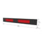 Dimplex - DIR Series 51" Indoor/Outdoor Wall-Mounted Electric Infrared Heater (3000W 240V) - DIR30A10GR - Agent BBQ