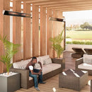 Dimplex - DIR Series 51" Indoor/Outdoor Wall-Mounted Electric Infrared Heater (3000W 240V) - DIR30A10GR - Agent BBQ