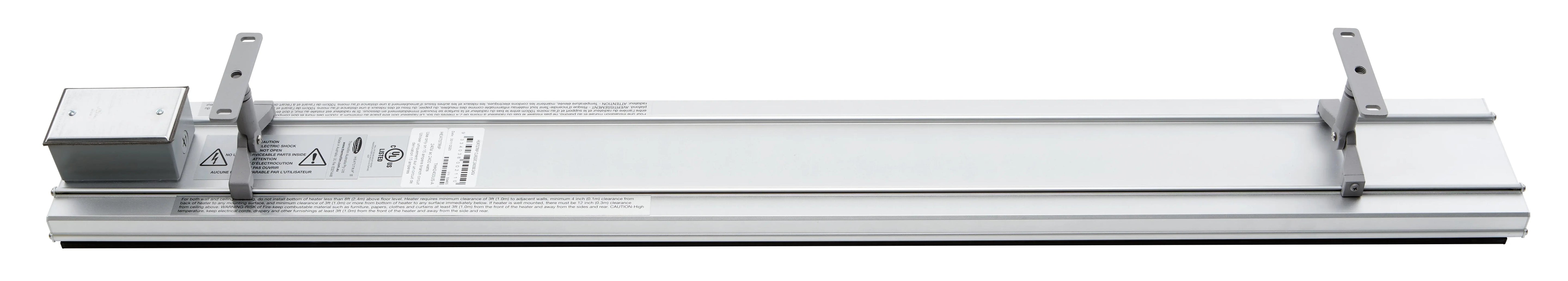 Dimplex - DLW Series 36" Outdoor/Indoor Electric Infrared Heater - Black (1500W 120V) - DLW1500B12 - Agent BBQ