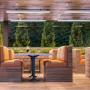 Dimplex - DLW Series 54" Outdoor/Indoor Electric Infrared Heater-White (2400W 240V) - DLW2400W24 - Agent BBQ