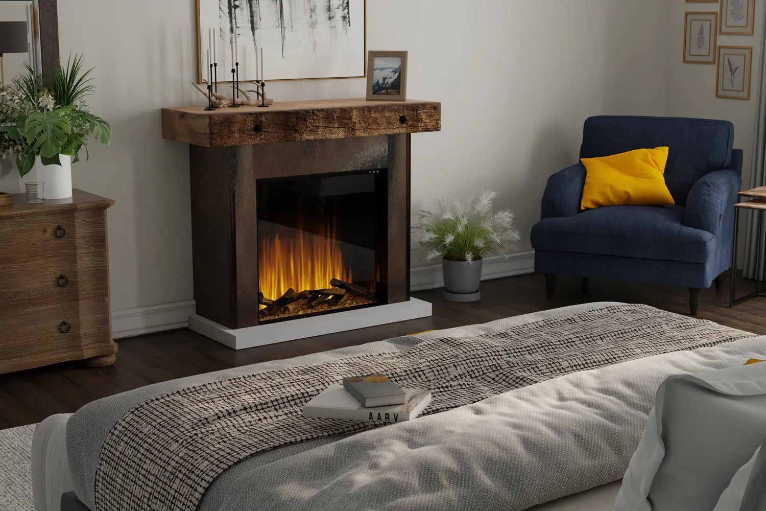 Dimplex Ignite Aspire 36" Smart Built-In Portrait Electric Firebox Dimplex