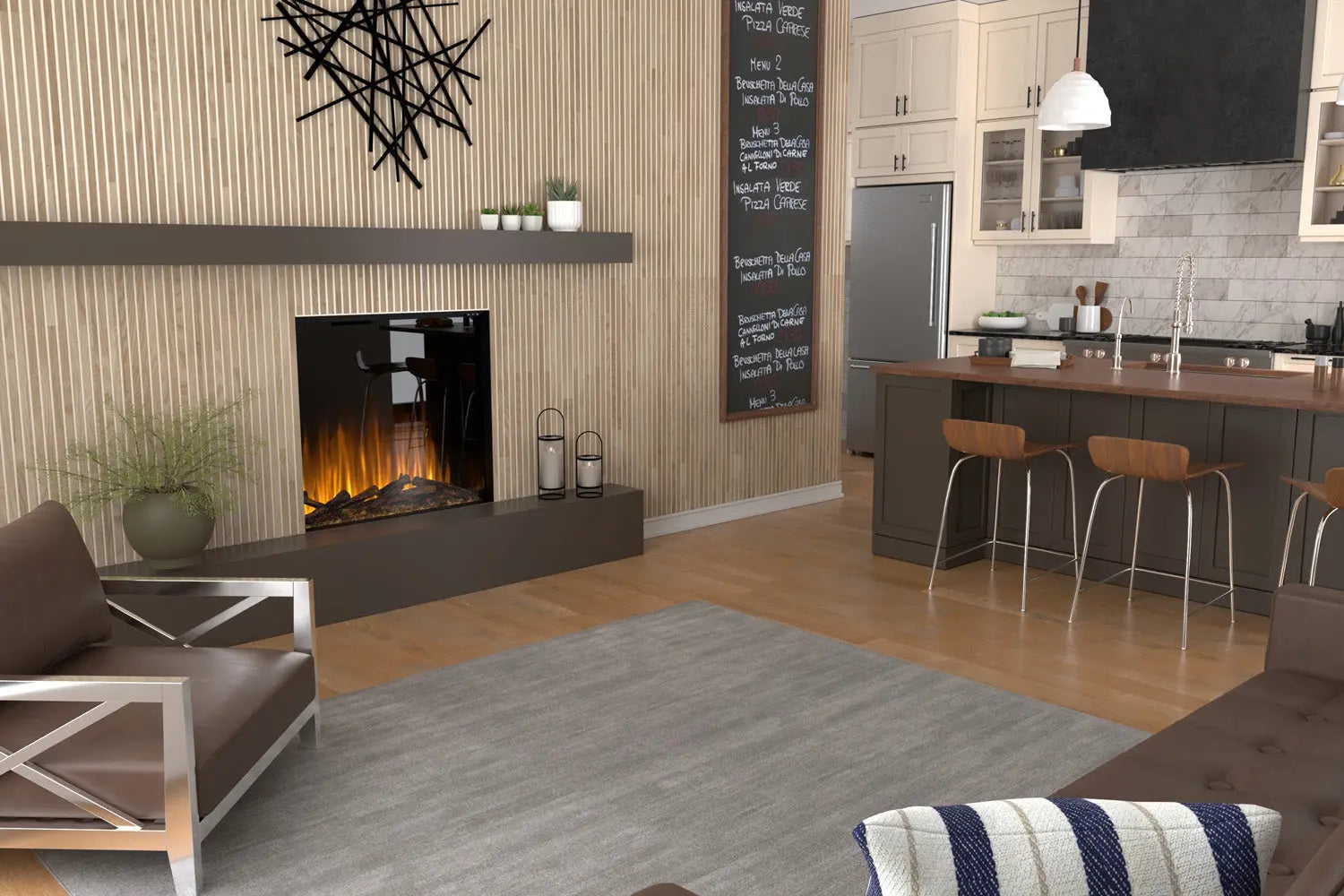 Dimplex Ignite Aspire 36" Smart Built-In Portrait Electric Firebox Dimplex