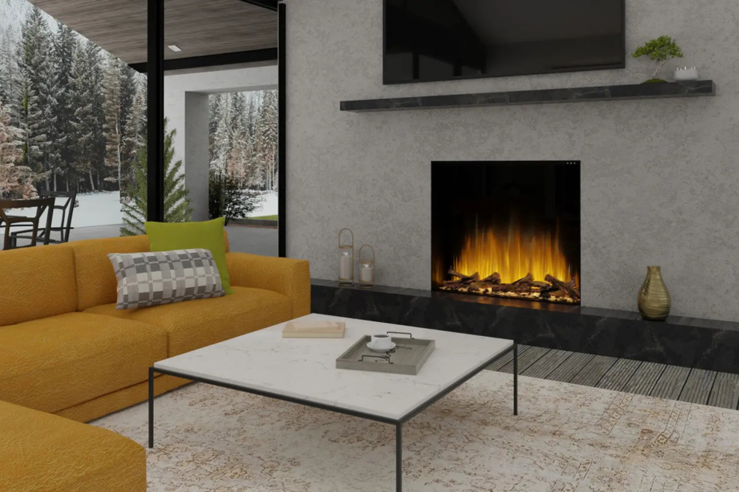 Dimplex Ignite Aspire 48" Smart Built-In Portrait Electric Firebox Dimplex