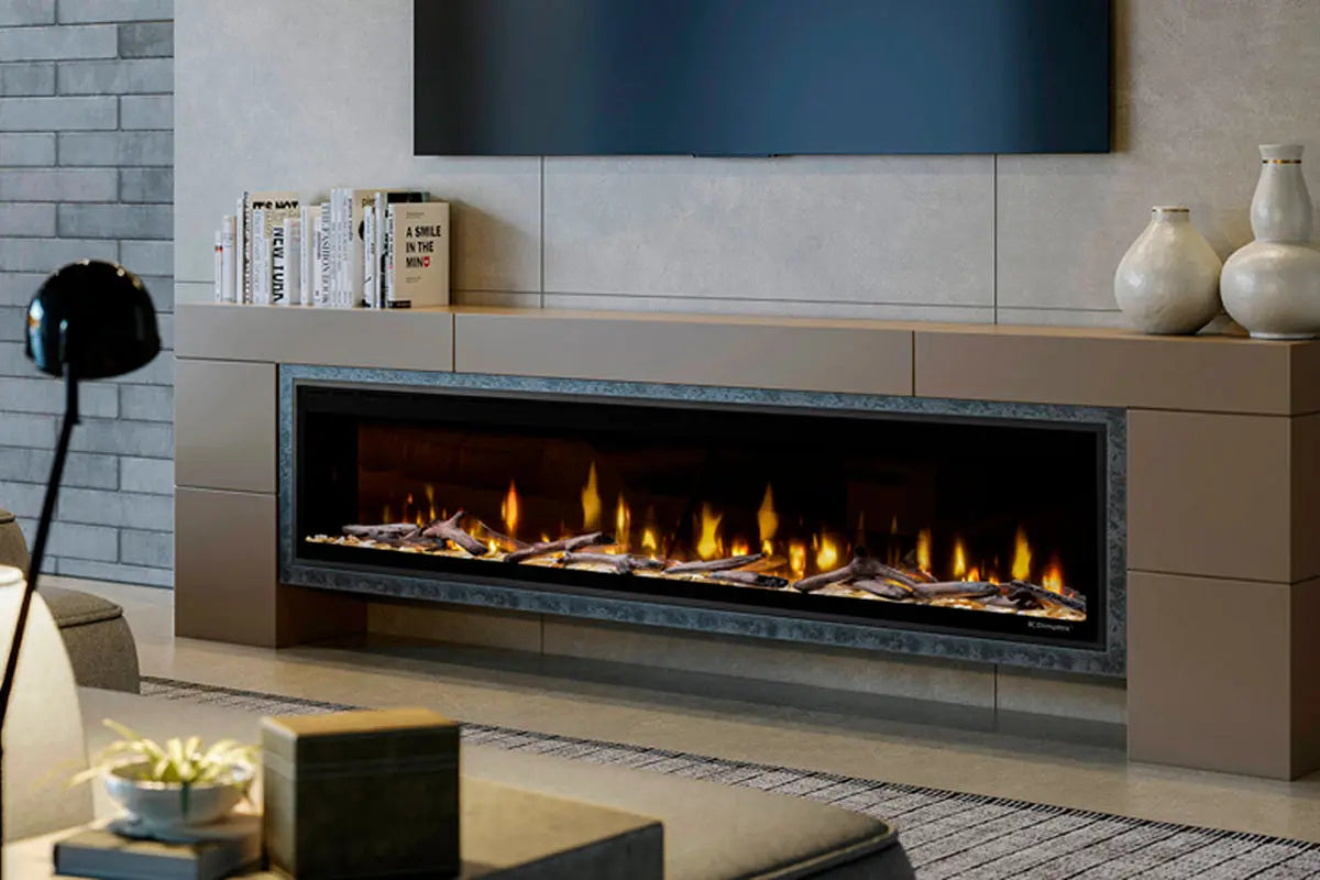 Dimplex Ignite Evolve 74" Smart Linear Recessed / Built in Electric Fireplace Dimplex