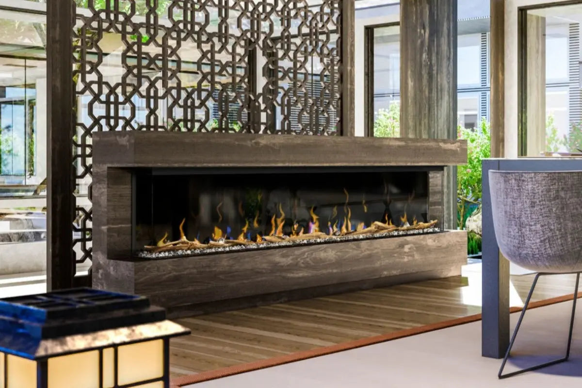 Dimplex IgniteXL Bold 100" Smart Linear Multi-Side View Built-In Electric Fireplace Dimplex