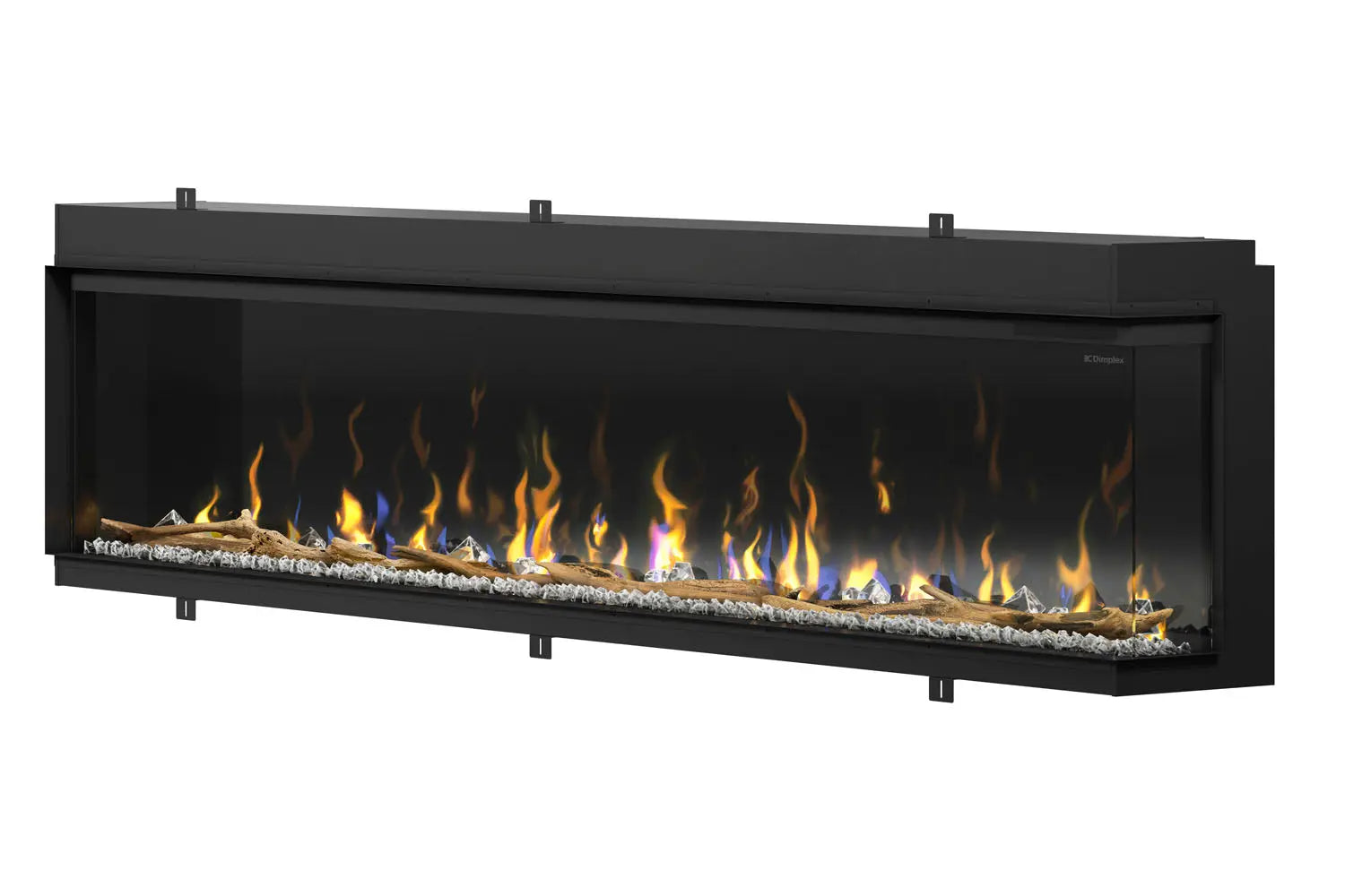 Dimplex IgniteXL Bold 100" Smart Linear Multi-Side View Built-In Electric Fireplace Dimplex