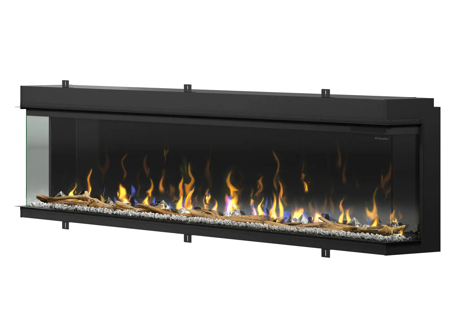 Dimplex IgniteXL Bold 100" Smart Linear Multi-Side View Built-In Electric Fireplace Dimplex