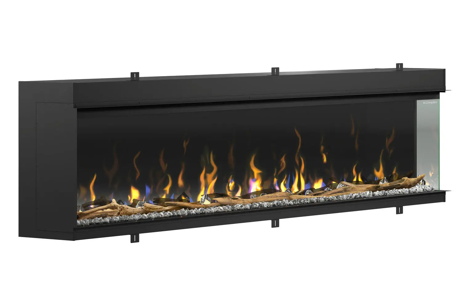 Dimplex IgniteXL Bold 100" Smart Linear Multi-Side View Built-In Electric Fireplace Dimplex