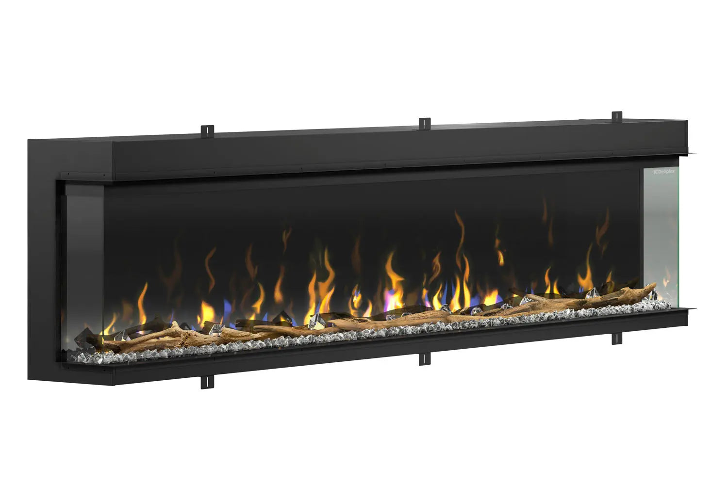 Dimplex IgniteXL Bold 100" Smart Linear Multi-Side View Built-In Electric Fireplace Dimplex