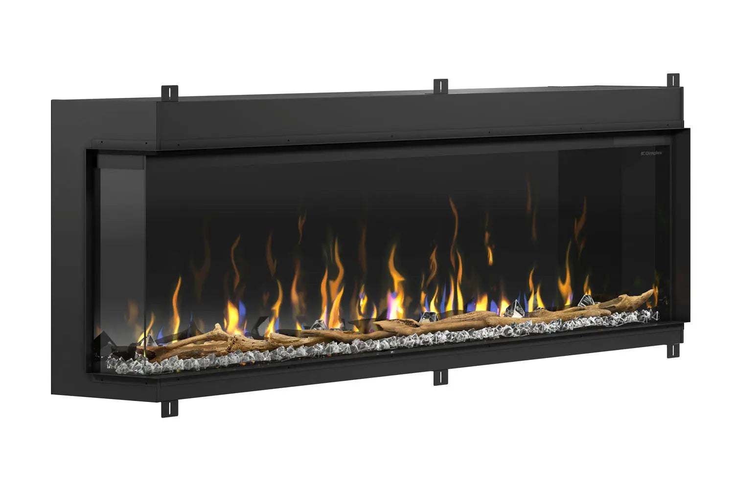 Dimplex IgniteXL Bold 74" Smart Linear Multi-Side View Built-In Electric Fireplace Dimplex