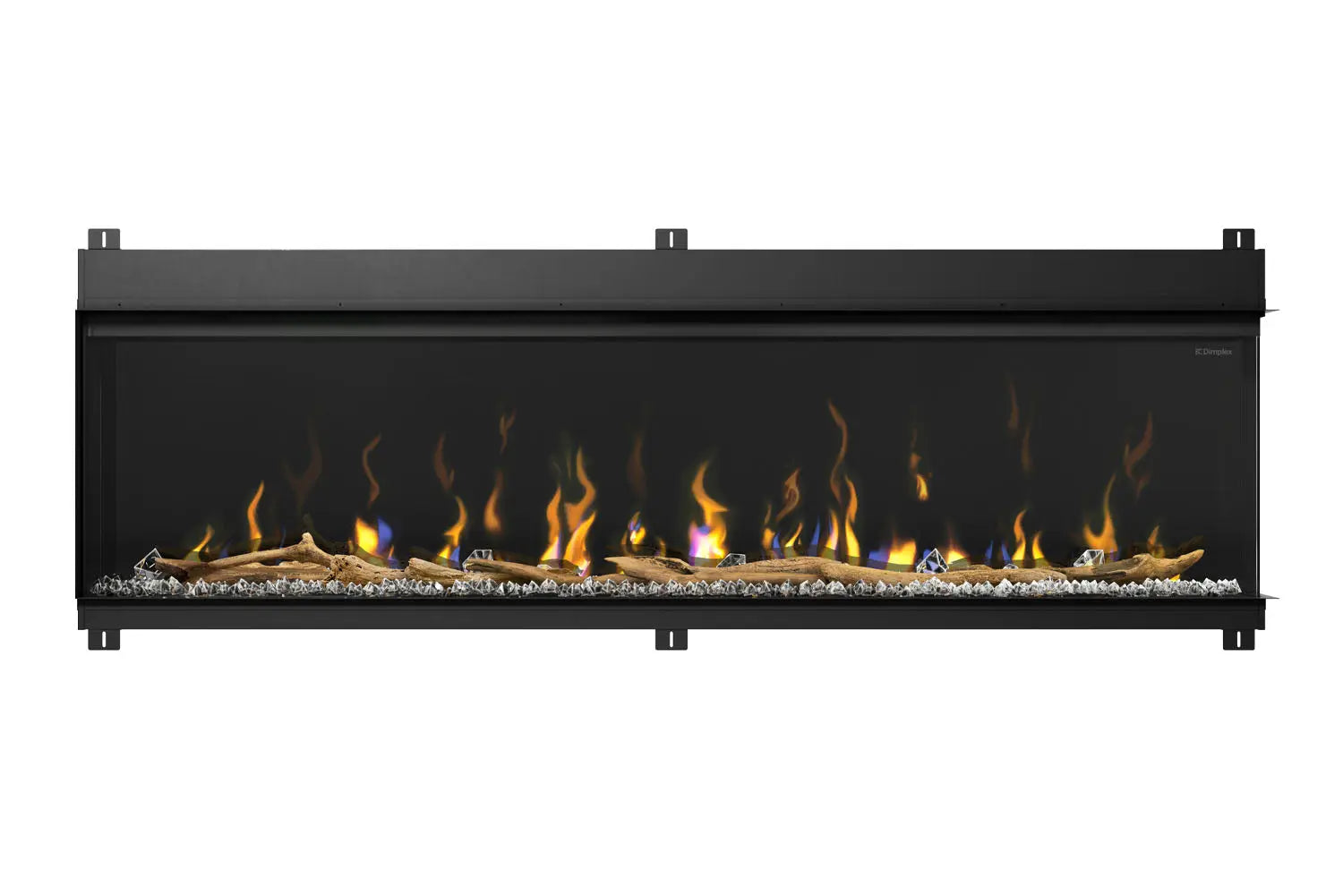 Dimplex IgniteXL Bold 74" Smart Linear Multi-Side View Built-In Electric Fireplace Dimplex
