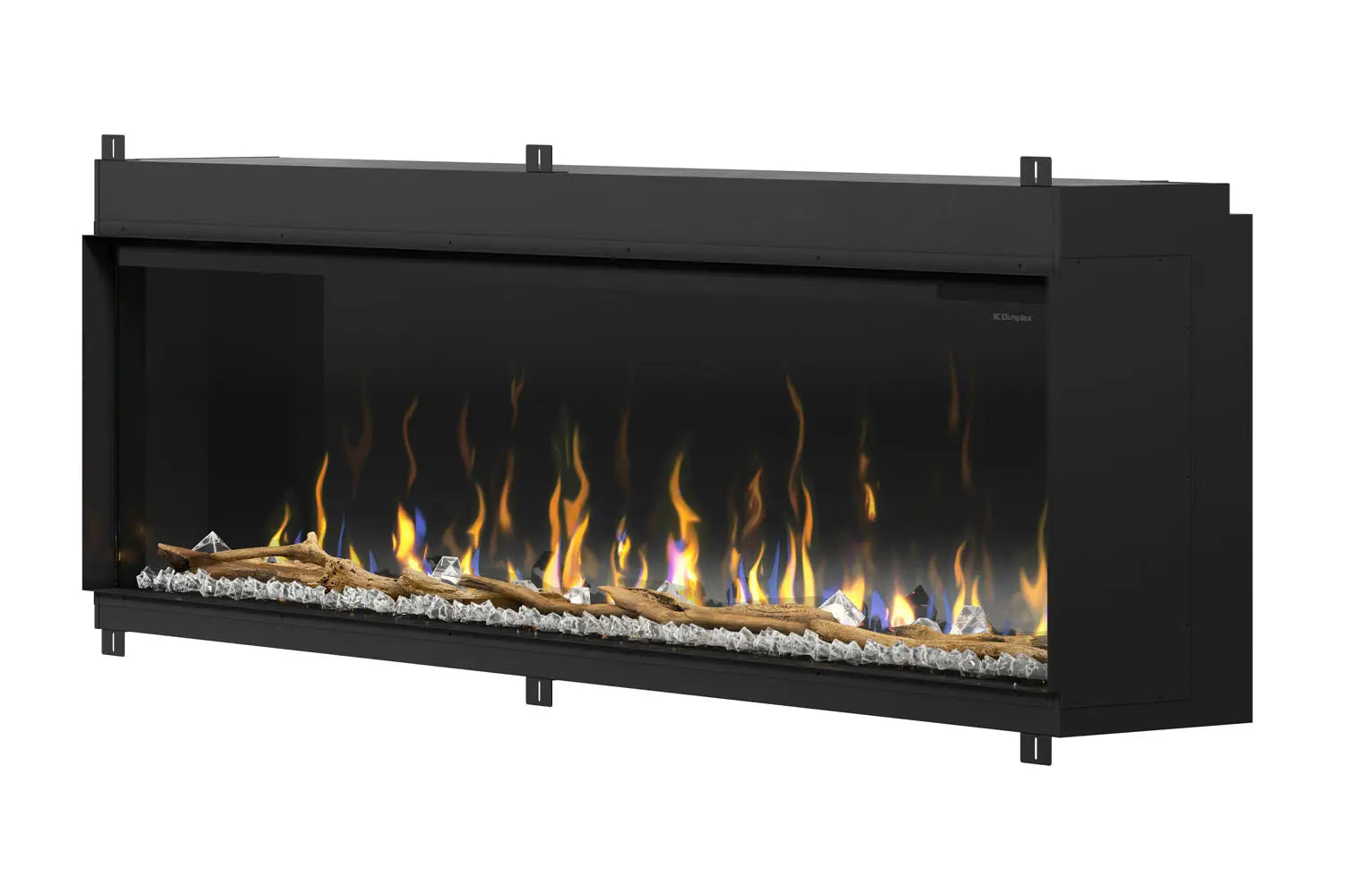 Dimplex IgniteXL Bold 74" Smart Linear Multi-Side View Built-In Electric Fireplace Dimplex