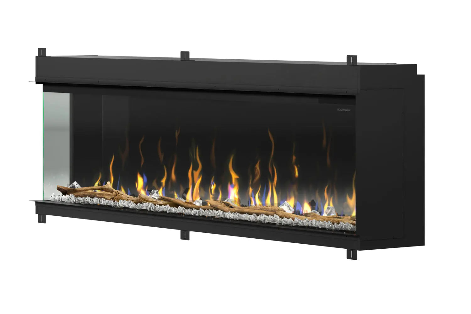 Dimplex IgniteXL Bold 74" Smart Linear Multi-Side View Built-In Electric Fireplace Dimplex