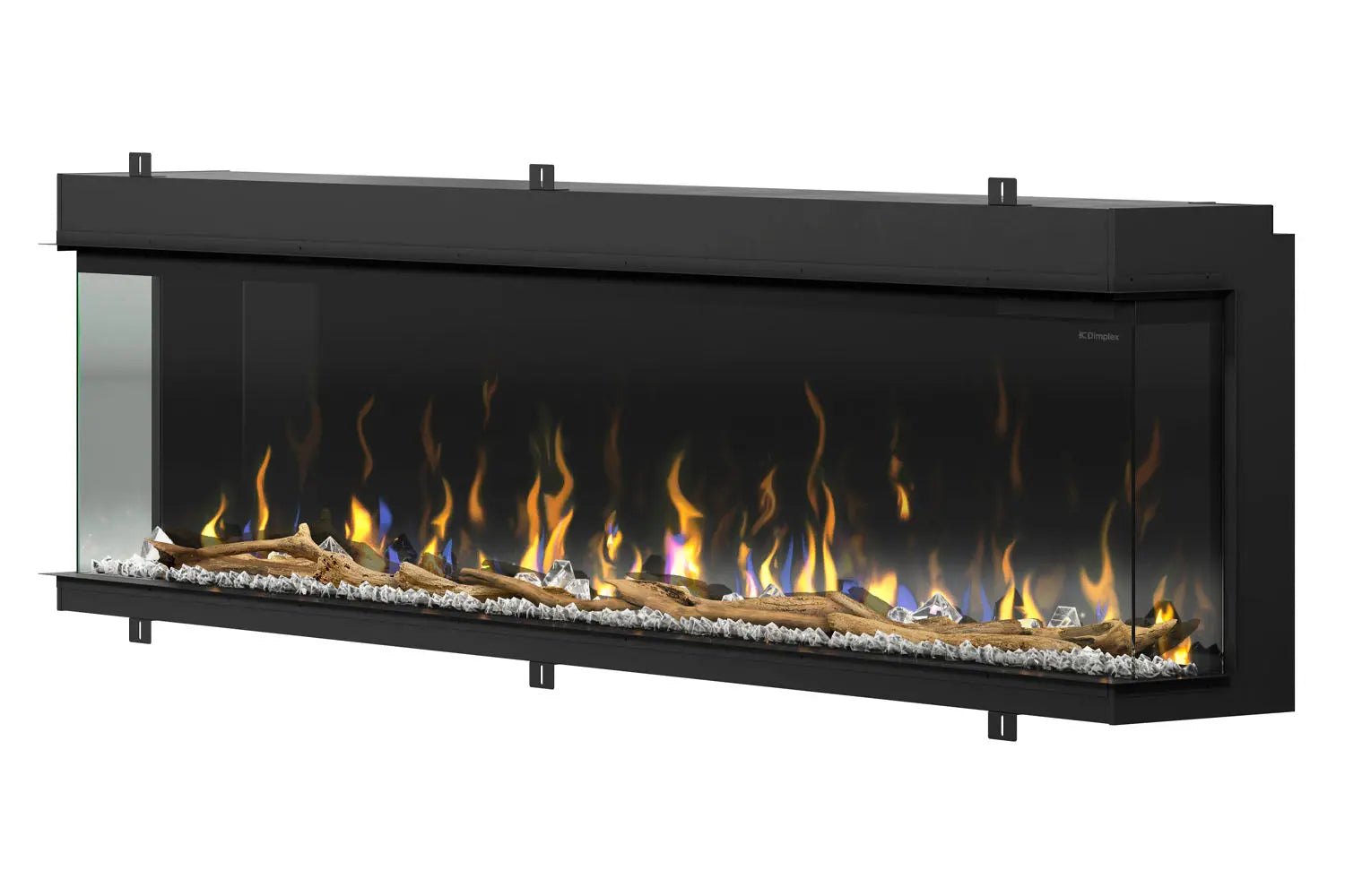 Dimplex IgniteXL Bold 88" Smart Linear Multi-Side View Built-In Electric Fireplace Dimplex