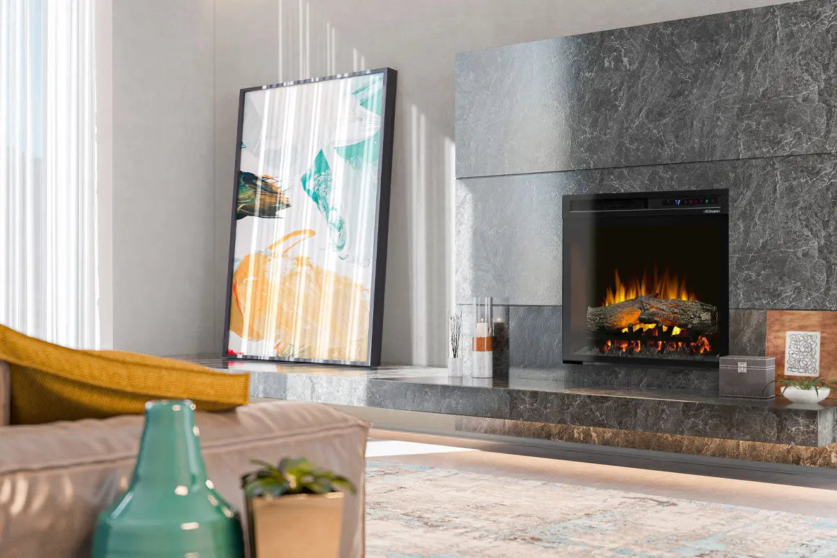 Dimplex Nova 23" Multi-Fire XHD Plug-in Electric Firebox - Logs Dimplex