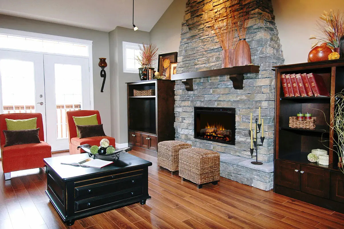 Dimplex Nova 26" Multi-Fire XHD Plug-in Electric Firebox - Logs Dimplex