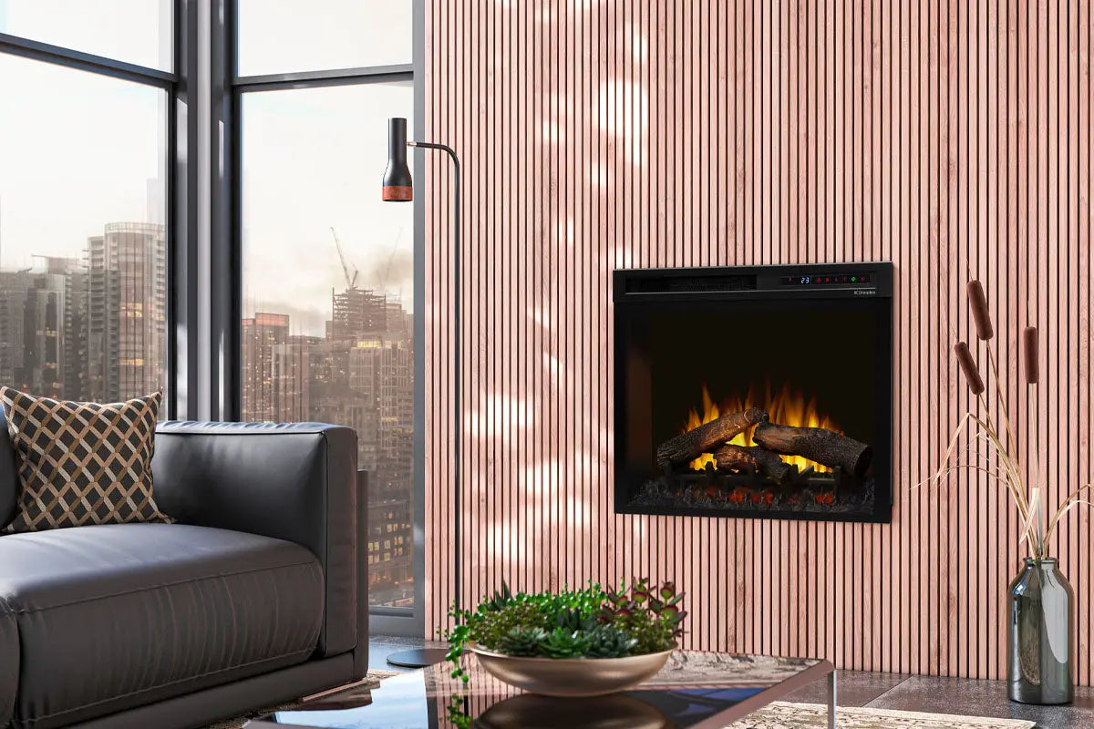 Dimplex Nova 28" Multi-Fire XHD Plug-in Electric Firebox - Logs Dimplex