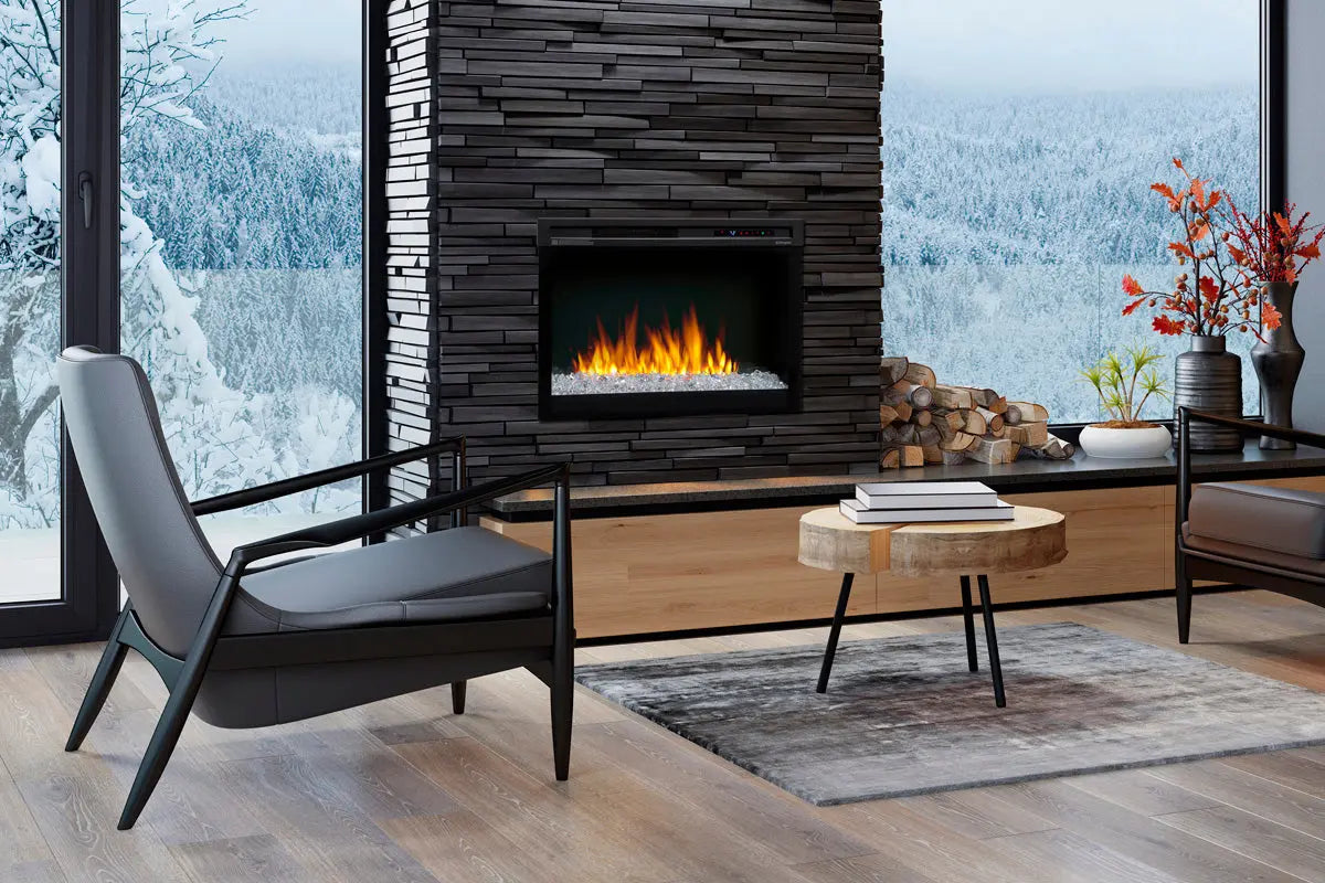 Dimplex Nova 33" Multi-Fire XHD Plug-in Electric Firebox - Acrylic Glass Dimplex