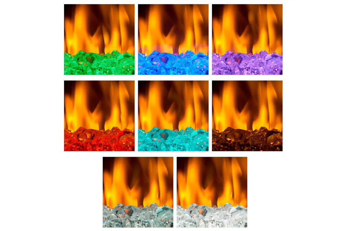 Dimplex Nova 33" Multi-Fire XHD Plug-in Electric Firebox - Acrylic Glass Dimplex