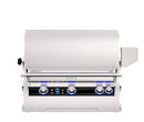 Fire Magic 30" 3-Burner Echelon Diamond Built-In Gas Grill w/ Rotisserie & Digital Thermometer (E660i) - Agent BBQ