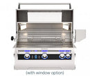 Fire Magic 30" 3-Burner Echelon Diamond Built-In Gas Grill w/ Rotisserie & Digital Thermometer (E660i) - Agent BBQ