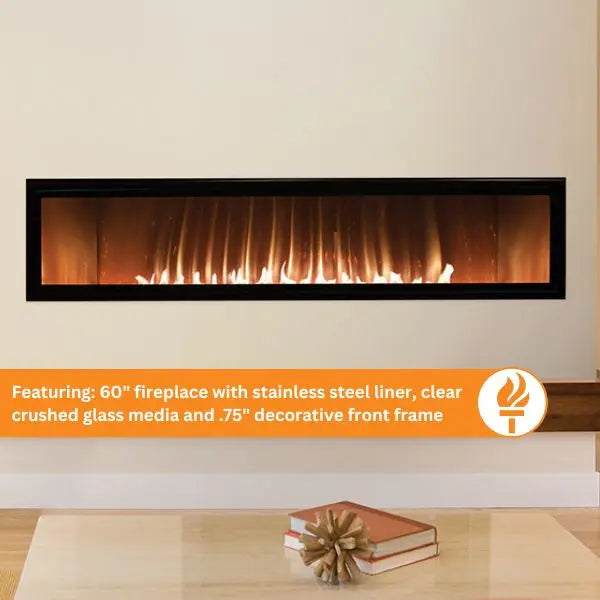 Empire Boulevard 72" Vent Free Linear Gas Fireplace Empire Comfort Systems