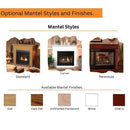 Empire Breckenridge Premium 36" See-Through Vent Free Gas Fireplace | Flush Front Empire Comfort Systems