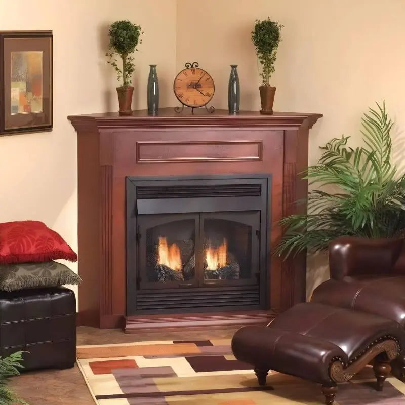 Empire Breckenridge Premium 36" Vent Free Gas Fireplace with Louvers Empire Comfort Systems