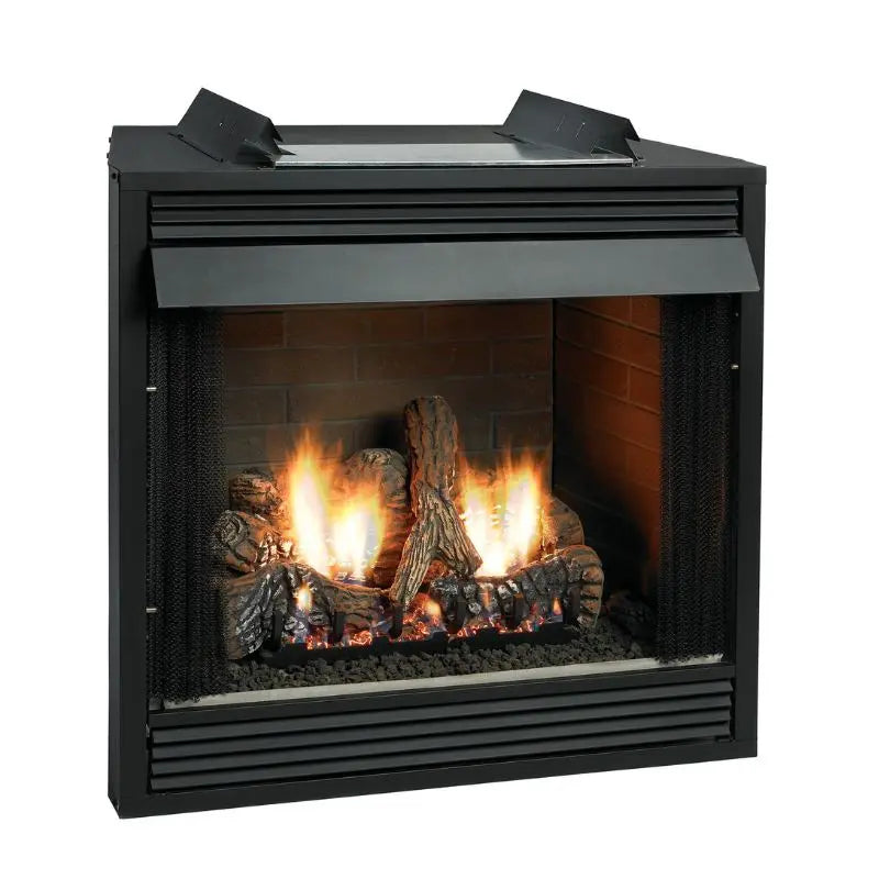 Empire Breckenridge Premium 36" Vent Free Gas Fireplace with Louvers Empire Comfort Systems