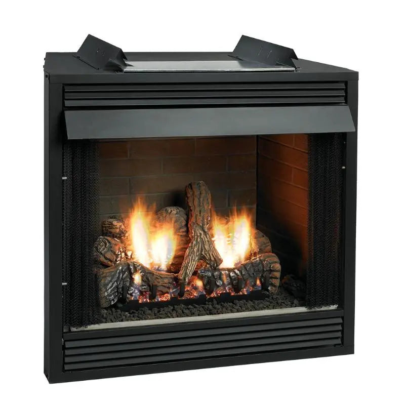Empire Breckenridge Premium 42" Vent Free Gas Fireplace with Louvers Empire Comfort Systems