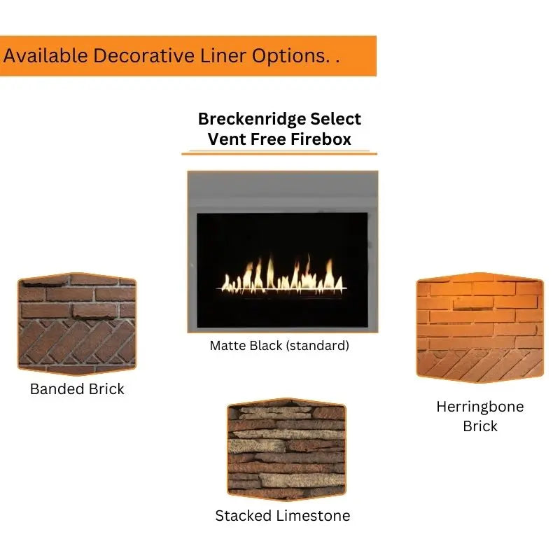 Empire Breckenridge Select 32" Vent Free Firebox Empire Comfort Systems