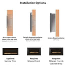 Empire Boulevard SL 30" Vent Free Linear Gas Fireplace | VFSL30FP70 Empire Comfort Systems