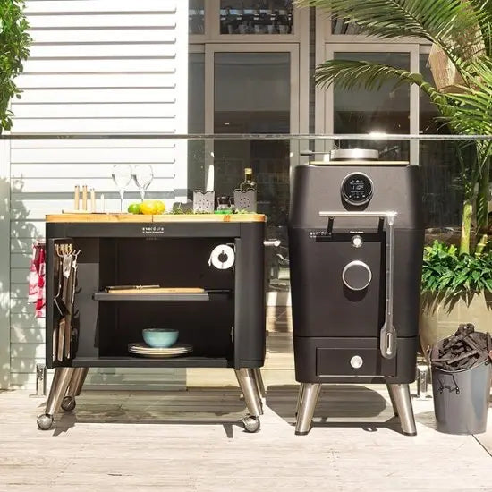 Everdure 4K 21-Inch Charcoal Grill & Smoker -  HBCE4KBUS/HBCE4KGUS - Agent BBQ