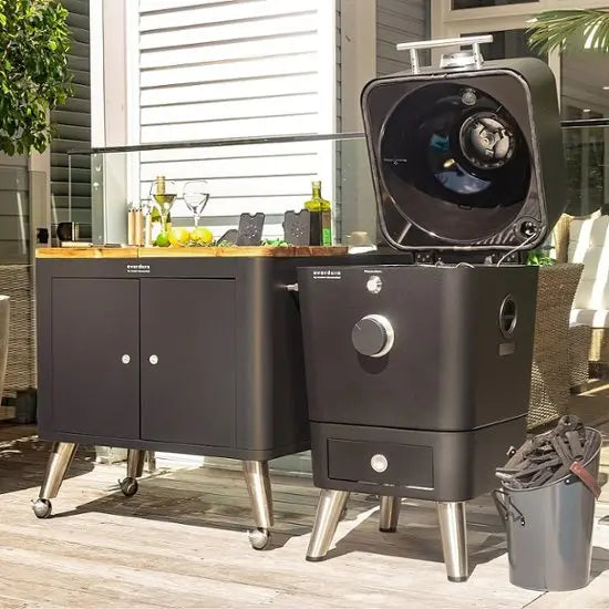 Everdure 4K 21-Inch Charcoal Grill & Smoker -  HBCE4KBUS/HBCE4KGUS - Agent BBQ