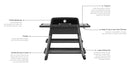 Everdure By Heston Blumenthal FURNACE 52-Inch 3-Burner Gas Grill With Stand - Agent BBQ