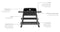 Everdure By Heston Blumenthal FURNACE 52-Inch 3-Burner Gas Grill With Stand - Agent BBQ