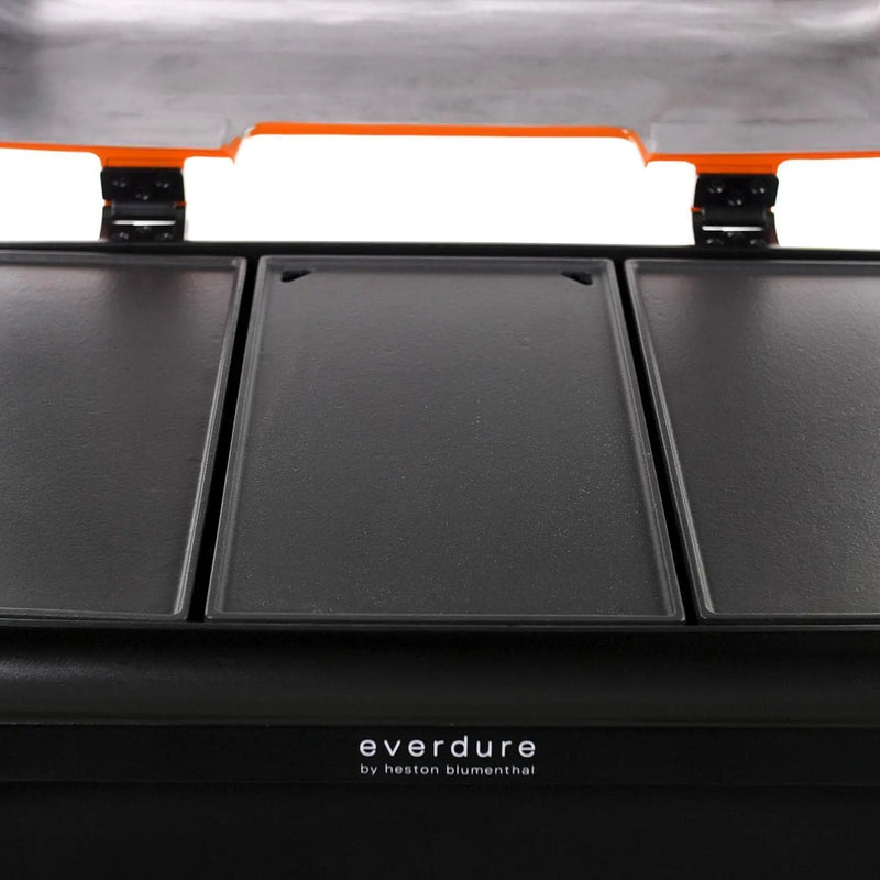 Everdure By Heston Blumenthal Outer Flat Plate For FURNACE 52-Inch Propane Grill - HBG3PLATELR - Agent BBQ