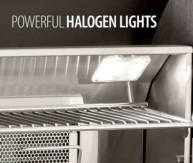 Fire Magic 36" 3-Burner Aurora Built-In Gas Grill w/ Rotisserie & Analog Thermometer (A790i) - Agent BBQ