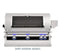 Fire Magic 36" 3-Burner Echelon Diamond Built-In Gas Grill w/ Rotisserie & Analog Thermometer (E790i) - Agent BBQ