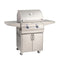 Fire Magic - Aurora A430S 24-Inch Propane Gas Grill With Side Burner And Analog Thermometer - A430S-7EAP-62 - Agent BBQ