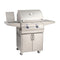 Fire Magic - Aurora A430S 24-Inch Propane Gas Grill With Side Burner And Analog Thermometer - A430S-7EAP-62 - Agent BBQ