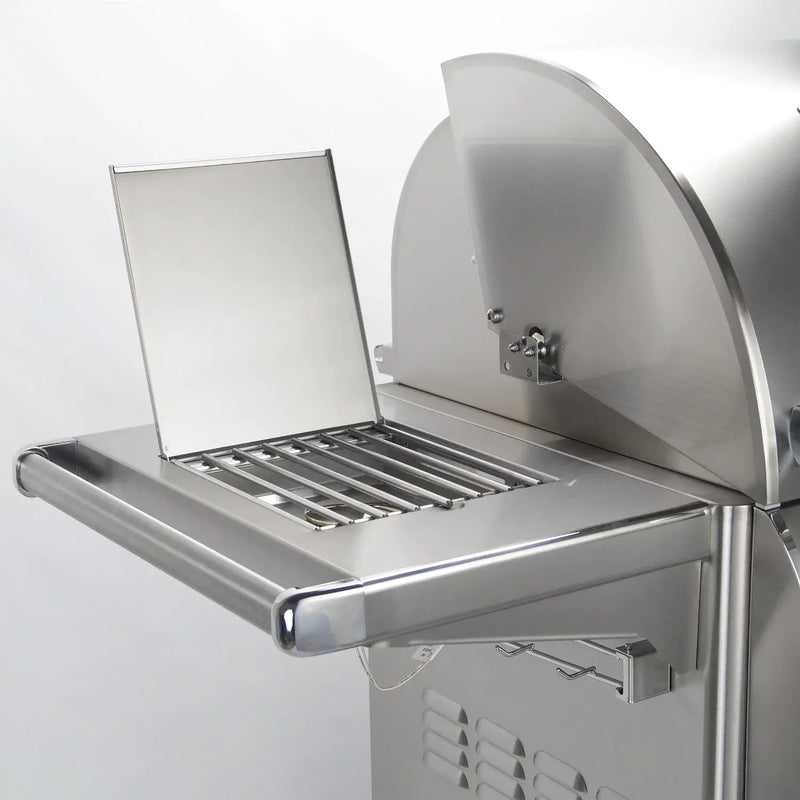 Fire Magic - Aurora A430S 24-Inch Propane Gas Grill With Side Burner And Analog Thermometer - A430S-7EAP-62 - Agent BBQ