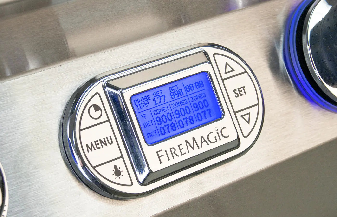 Fire Magic - Echelon Diamond E1060s 48" Freestanding Gas Grill with Rotisserie, Single Side Burner & Digital Thermometer, Propane - E1060s-8E1P-62 - Agent BBQ