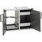Fire Magic Premium Flush 30-Inch Double Access Door With Drawers And Trash Bin Storage With Soft Close - 53930SC-12 - Agent BBQ