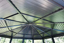 Gazebo Penguin - Florence Slate Solarium with Metal Roof Gazebo Penguin
