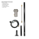 Hercules Original Fire Torch & Post Kit - OPT-TPK5 The Outdoor Plus